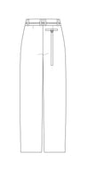 No80 Bundfaltenhose Bennet unisex