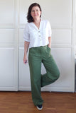 No65 weite Hose mit Taschen
