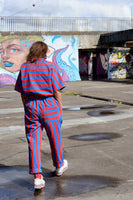 No87 Overall mit T-Ärmel + Taschen