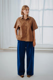 No94 Hemdbluse Heeb kurzarm unisex